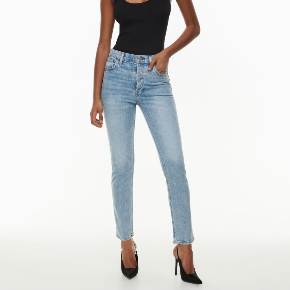 Denim Forum Yoko High Rise Slim Jeans - Size 27